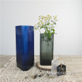 Centres de table de table triangle simple et moderne Vase en verre